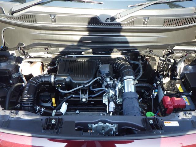 クロスビー HYBRID MZ 4型 スズキセーフティサポート アダプティブクルーズコントロール マニュアルモード付パドルシフト 4WD サイドエアバック&カーテンエアバック ハイビーム&オートライト LEDヘッドランプ 全方位カメラ(4枚目)