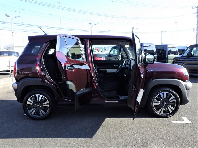 クロスビー HYBRID MZ 4型 スズキセーフティサポート アダプティブクルーズコントロール マニュアルモード付パドルシフト 4WD サイドエアバック&カーテンエアバック ハイビーム&オートライト LEDヘッドランプ 全方位カメラ(23枚目)