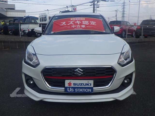 スイフト ＲＳ　２型　セーフティサポート　メモリーナビ付き　バックアイカメラ　前後ドライブレコーダー　アダプティブクルーズコントロール　ＬＥＤヘッドランプ　ブラインドスポットモニター　リヤクロストラフィックアラート　リヤフォグランプ　サイド＆カーテンエアバッグ（3枚目）