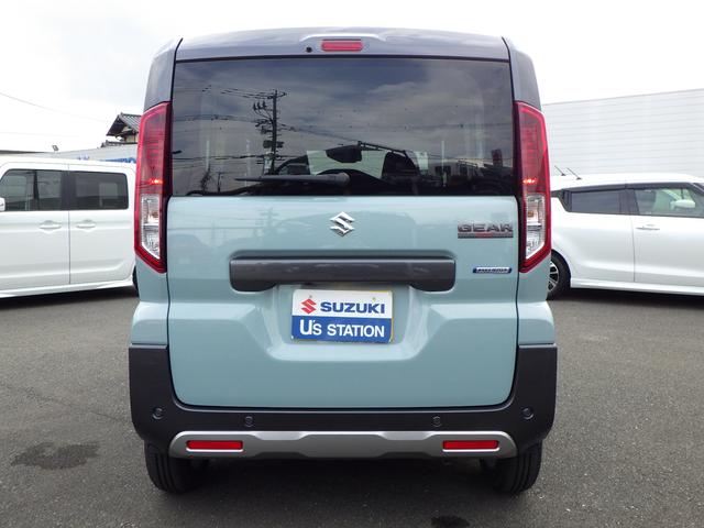 スペーシア ギア　ＨＹＢＲＩＤ　ＸＺ　全方位カメラ付ナビ　スズキコネクト　セーフティサポート　アダプティブクルーズコントロール　両側パワースライド　ＬＥＤヘッドランプ　サイド＆カーテンエアバッグ　電動パーキング＆ブレーキホールド　ステアリングヒーター　ステアリングスイッチ（5枚目）