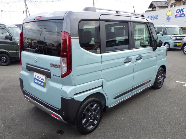 スペーシア ギア　ＨＹＢＲＩＤ　ＸＺ　全方位カメラ付ナビ　スズキコネクト　セーフティサポート　アダプティブクルーズコントロール　両側パワースライド　ＬＥＤヘッドランプ　サイド＆カーテンエアバッグ　電動パーキング＆ブレーキホールド　ステアリングヒーター　ステアリングスイッチ（46枚目）