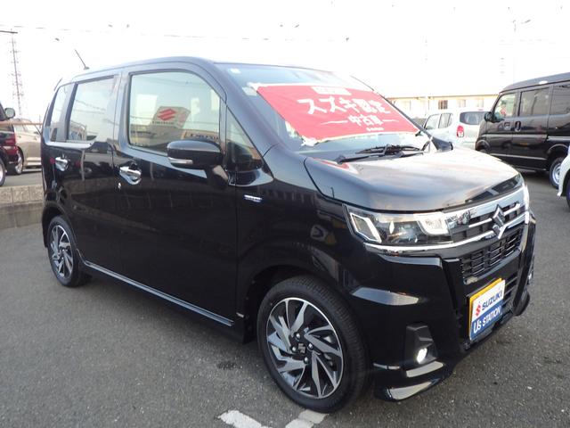 ワゴンRカスタムZ HYBRID ZT 4型 ターボ セーフティサポート アダプティブクルーズコントロール パドルシフト LEDヘッドランプ&ポジションランプ&フォグランプ フロントシートサイドエアバッグ カーテンエアバッグ 車線逸脱抑制機能 キーレスプッシュスタート(6枚目)