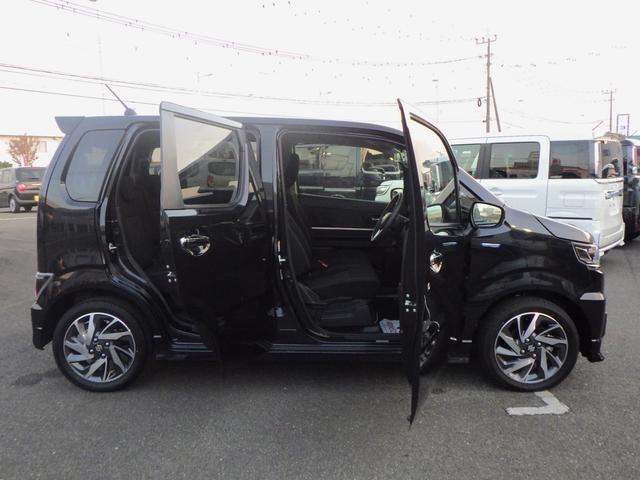 ワゴンRカスタムZ HYBRID ZT 4型 ターボ セーフティサポート アダプティブクルーズコントロール パドルシフト LEDヘッドランプ&ポジションランプ&フォグランプ フロントシートサイドエアバッグ カーテンエアバッグ 車線逸脱抑制機能 キーレスプッシュスタート(7枚目)