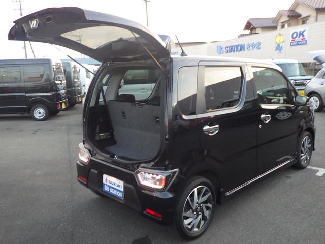 ワゴンRカスタムZ HYBRID ZT 4型 ターボ セーフティサポート アダプティブクルーズコントロール パドルシフト LEDヘッドランプ&ポジションランプ&フォグランプ フロントシートサイドエアバッグ カーテンエアバッグ 車線逸脱抑制機能 キーレスプッシュスタート(56枚目)