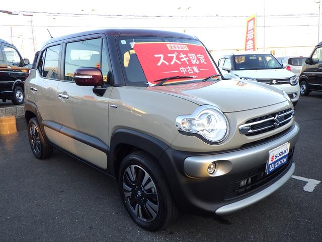 クロスビー ＨＹＢＲＩＤ　ＭＺ　３型　セーフティサポート　フルタイム４ＷＤ　アダプティブクルーズコントロール　ＬＥＤヘッド＆ポジション＆フォグ　フロントシートサイド＆カーテンエアバッグ　ヒルディセントコントロール　グリップコントロール　車線維持支援機能（6枚目）