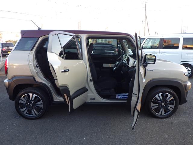 クロスビー ＨＹＢＲＩＤ　ＭＺ　３型　セーフティサポート　フルタイム４ＷＤ　アダプティブクルーズコントロール　ＬＥＤヘッド＆ポジション＆フォグ　フロントシートサイド＆カーテンエアバッグ　ヒルディセントコントロール　グリップコントロール　車線維持支援機能（7枚目）