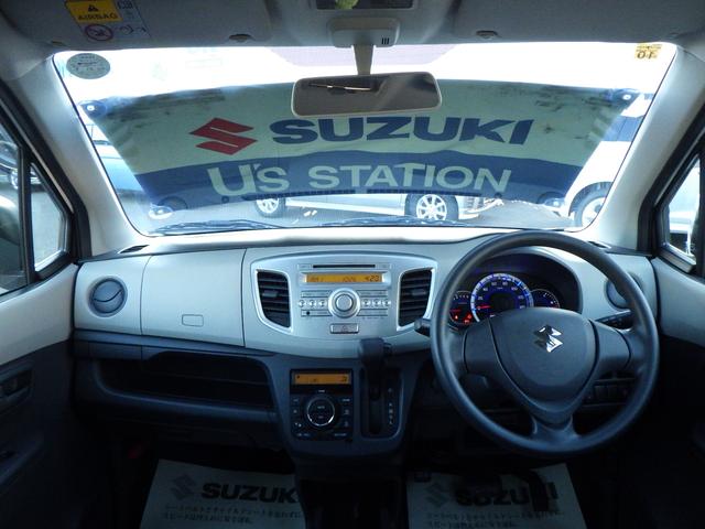 ワゴンＲ ＦＸ　ＭＨ３４型　３型　ＣＤプレーヤー　キーレス　フルオートエアコン　アイドリングストップ　運転席シートヒーター　フロアマット　ドアバイザー　運転席アームレスト　フルフラットシート（13枚目）