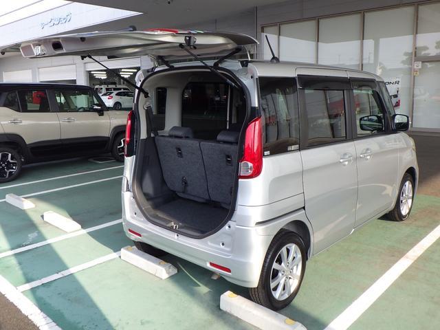 スペーシア T 2型 ターボ ナビ付き デュアルカメラブレーキ装着 両側パワースライド クルーズコントロール ディスチャージヘッドライト パドルシフト ステアリングオーディオスイッチ アイドリングストップ エマージェンシーストップシグナル キーレスプッシュスタート(60枚目)