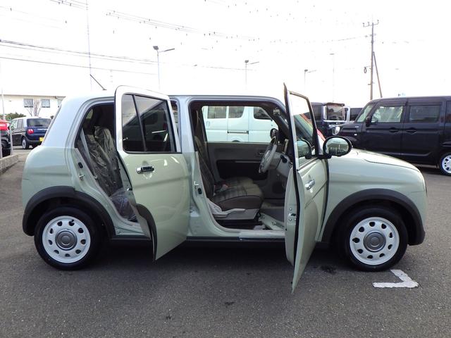 アルトラパンＬＣ Ｘ　５型　セーフティサポート　全方位モニター用カメラ　ＬＥＤヘッド＆ポジションランプ　ナノイーＸ搭載フルオートエアコン　キーレスプッシュスタート　スマートキー　アイドリングストップ　ステアリングオーディオスイッチ　本革巻ステアリング　１４インチアルミ（7枚目）