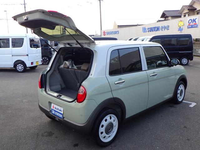 アルトラパンＬＣ Ｘ　５型　セーフティサポート　全方位モニター用カメラ　ＬＥＤヘッド＆ポジションランプ　ナノイーＸ搭載フルオートエアコン　キーレスプッシュスタート　スマートキー　アイドリングストップ　ステアリングオーディオスイッチ　本革巻ステアリング　１４インチアルミ（56枚目）