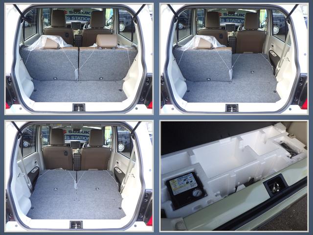 アルトラパンＬＣ Ｘ　５型　セーフティサポート　全方位モニター用カメラ　ＬＥＤヘッド＆ポジションランプ　ナノイーＸ搭載フルオートエアコン　キーレスプッシュスタート　スマートキー　アイドリングストップ　ステアリングオーディオスイッチ　本革巻ステアリング　１４インチアルミ（59枚目）