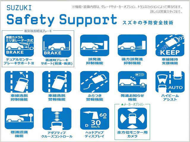 スペーシアギア ＨＹＢＲＩＤ　ＸＺ　セーフティサポート　両側パワースライド　アダプティブクルーズコントロール　ＬＥＤヘッド＆ポジション＆フォグ　サイドエアバッグ　電動パーキング＆ブレーキホールド　ヘッドアップディスプレイ　スリムサーキュレーター　ステリングスイッチ＆ヒーター（11枚目）