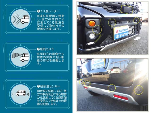 スペーシアギア ＨＹＢＲＩＤ　ＸＺ　セーフティサポート　両側パワースライド　アダプティブクルーズコントロール　ＬＥＤヘッド＆ポジション＆フォグ　サイドエアバッグ　電動パーキング＆ブレーキホールド　ヘッドアップディスプレイ　スリムサーキュレーター　ステリングスイッチ＆ヒーター（13枚目）