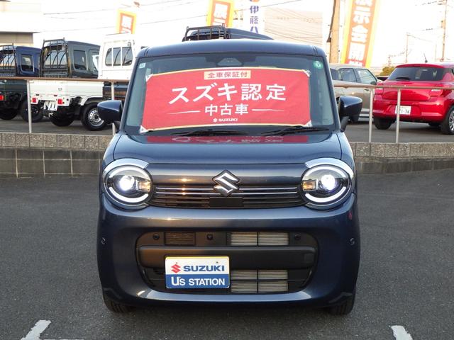 ワゴンＲスマイル ＨＹＢＲＩＤ　Ｓ　３型　全方位カメラ付ナビ　スズキコネクト　セーフティサポート　スズキコネクト対応通信機　ＡＣＣ　ヘッドアップディスプレイ　左側パワースライド　ＬＥＤヘッド＆ポジション　フロントシートサイド＆カーテンエアバッグ　電動パーキング＆ブレーキホールド（3枚目）