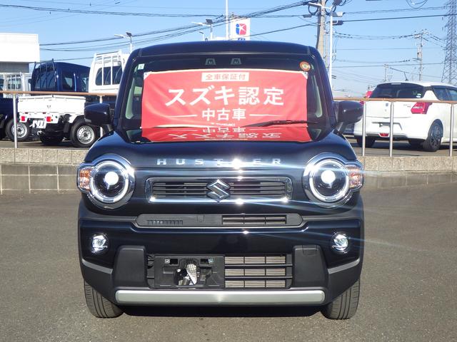 ハスラー ＨＹＢＲＩＤ　Ｘ　セーフティサポート　メモリーナビ付き　ＬＥＤヘッドランプ＆ポジションランプ＆フォグランプ　フロントシートサイドエアバッグ　カーテンエアバッグ　アイドリングストップ　キーレスプッシュスタート　スマートキー　ステアリングオーディオスイッチ（3枚目）
