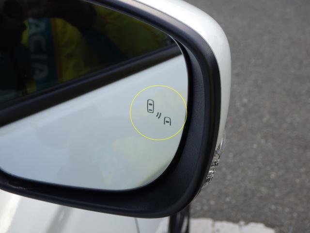 �y�u���C���h�X�|�b�g���j�^�[�z�������ڋ߂���ԗ������m����ƁA�h�A�~���[�C���W�P�[�^�[���_�����m�点�Ă���܂��I���̏�ԂŃE�B���J�[�𑀍삷��Ɠ_�łƃu�U�[�Œ��ӂ𑣂��܂��I�I