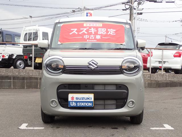 ワゴンＲスマイル ＨＹＢＲＩＤ　Ｘ　３型　全方位カメラ付ナビ　スズキコネクト　セーフティサポート　両側パワースライド　アダプティブクルーズコントロール　ＬＥＤヘッド＆ポジション＆フォグ　電動パーキング＆ブレーキホールド　ヘッドアップディスプレイ　サイドエアバッグ　スマートキー（3枚目）