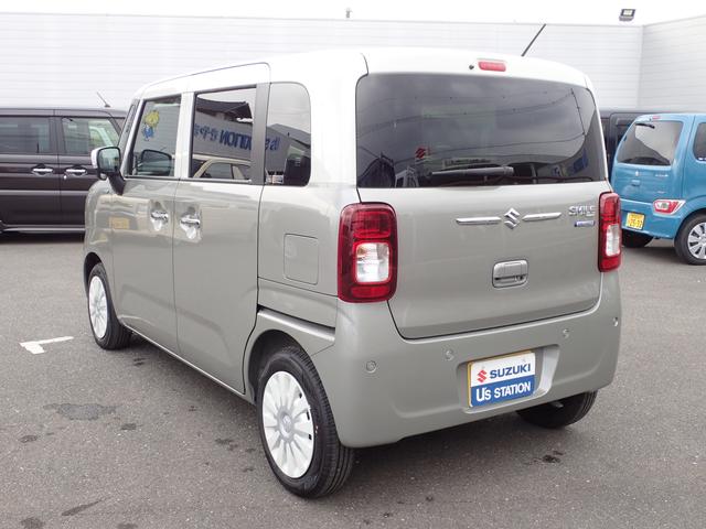 ワゴンＲスマイル ＨＹＢＲＩＤ　Ｘ　３型　全方位カメラ付ナビ　スズキコネクト　セーフティサポート　両側パワースライド　アダプティブクルーズコントロール　ＬＥＤヘッド＆ポジション＆フォグ　電動パーキング＆ブレーキホールド　ヘッドアップディスプレイ　サイドエアバッグ　スマートキー（4枚目）