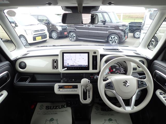 ワゴンＲスマイル ＨＹＢＲＩＤ　Ｘ　３型　全方位カメラ付ナビ　スズキコネクト　セーフティサポート　両側パワースライド　アダプティブクルーズコントロール　ＬＥＤヘッド＆ポジション＆フォグ　電動パーキング＆ブレーキホールド　ヘッドアップディスプレイ　サイドエアバッグ　スマートキー（24枚目）