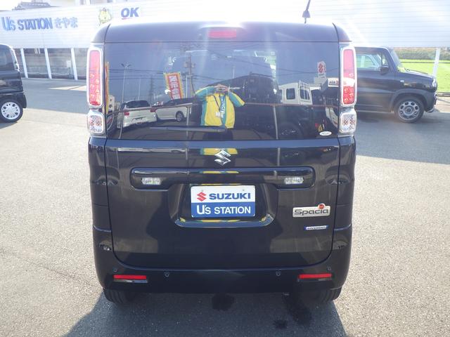 スペーシア HYBRID X 2型 セーフティサポート 両側パワースライド フロントシートサイドエアバッグ カーテンエアバッグ スリムサーキュレーター アイドリングストップ キーレスプッシュスタート スマートキー USB電源ソケット シートヒーター(5枚目)