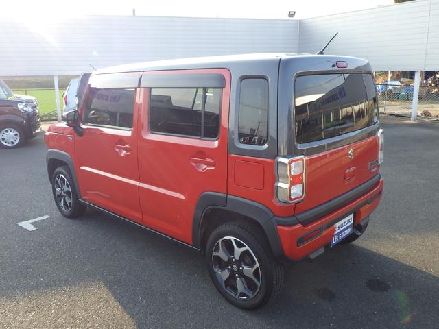 ハスラー HYBRID X セーフティサポート モニター付DVD/CD/USBプレーヤー LEDヘッドランプ&ポジションランプ&フォグランプ フロントシートサイド&カーテンエアバッグ ステアリングオーディオスイッチ アイドリングストップ(4枚目)