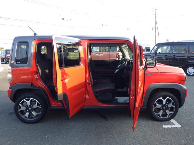 ハスラー HYBRID X セーフティサポート モニター付DVD/CD/USBプレーヤー LEDヘッドランプ&ポジションランプ&フォグランプ フロントシートサイド&カーテンエアバッグ ステアリングオーディオスイッチ アイドリングストップ(7枚目)