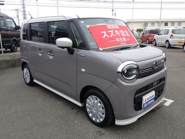 ワゴンＲスマイル ＨＹＢＲＩＤ　Ｓ　３型　全方位モニター付ナビ　スズキコネクト　セーフティサポート　左側パワースライド　ＡＣＣ　電動パーキング＆ブレーキホールド　ＬＥＤヘッドランプ　フロントシートサイド＆カーテンエアバッグ　車線維持支援機能　ヘッドアップディスプレイ　スマートキー（6枚目）