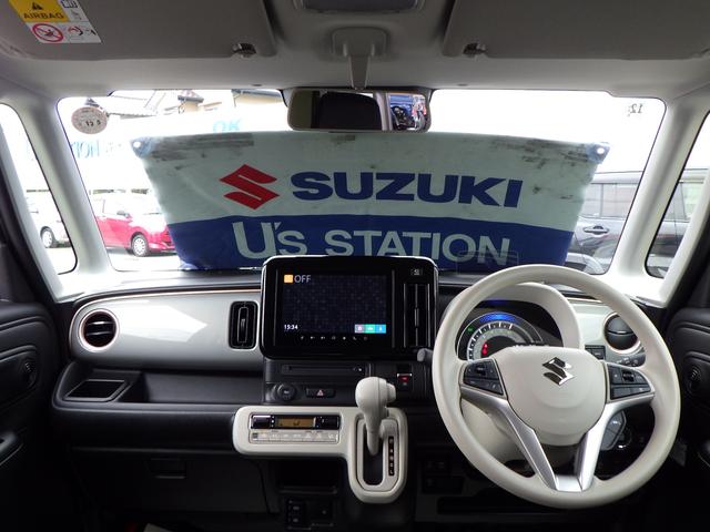 ワゴンＲスマイル ＨＹＢＲＩＤ　Ｓ　３型　全方位モニター付ナビ　スズキコネクト　セーフティサポート　左側パワースライド　ＡＣＣ　電動パーキング＆ブレーキホールド　ＬＥＤヘッドランプ　フロントシートサイド＆カーテンエアバッグ　車線維持支援機能　ヘッドアップディスプレイ　スマートキー（23枚目）