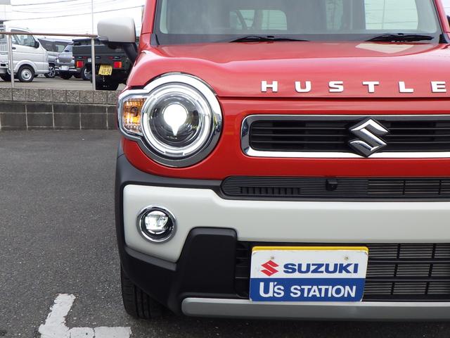 ハスラー HYBRID X 3型 全方位モニター付ナビ スズキコネクト セーフティサポート アダプティブクルーズコントロール LEDヘッド&ポジション&フォグ フロントシートサイドエアバッグ カーテンエアバッグ 車線逸脱抑制機能 キーレスプッシュスタート スマートキー(12枚目)