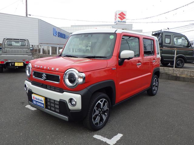 ハスラー HYBRID X 3型 全方位モニター付ナビ スズキコネクト セーフティサポート アダプティブクルーズコントロール LEDヘッド&ポジション&フォグ フロントシートサイドエアバッグ カーテンエアバッグ 車線逸脱抑制機能 キーレスプッシュスタート スマートキー(43枚目)