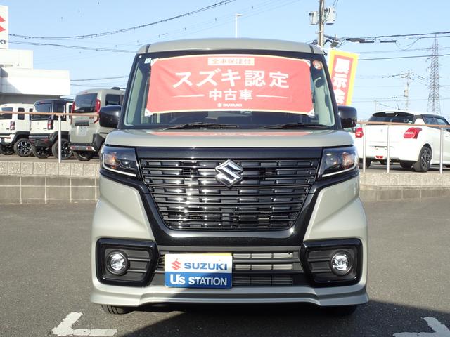 スペーシアベース ＧＦ　２型　セーフティサポート　ＬＥＤヘッドランプ＆ポジションランプ＆フォグランプ　フロントシートサイドエアバッグ　キーレスプッシュスタート　スマートキー　アイドリングストップ　シートヒーター　オートエアコン（3枚目）
