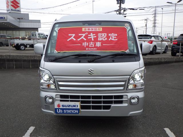 スーパーキャリイ スーパーキャリイ X 5型 セーフティサポート 4AT LEDヘッドランプ フロントフォグランプ アイドリングストップ キーレス パワーウィンド 電動格納ドアミラー スモークガラス 作業灯 リヤゲートチェーン オートライト(3枚目)