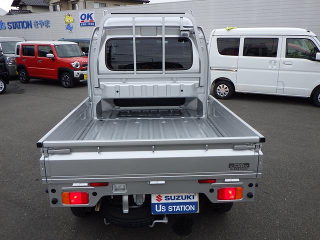 スーパーキャリイ スーパーキャリイ X 5型 セーフティサポート 4AT LEDヘッドランプ フロントフォグランプ アイドリングストップ キーレス パワーウィンド 電動格納ドアミラー スモークガラス 作業灯 リヤゲートチェーン オートライト(5枚目)