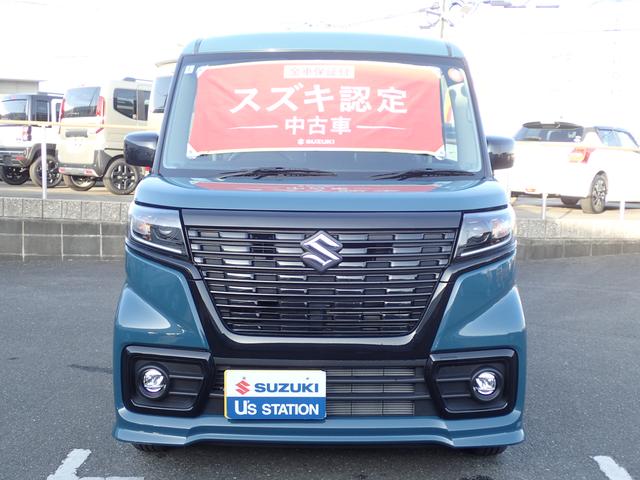 スペーシアベース ＧＦ　２型　セーフティサポート　ＬＥＤヘッドランプ＆ポジションランプ＆フォグランプ　フロントシートサイドエアバッグ　アイドリングストップ　キーレスプッシュスタート　スマートキー　マルチインフォメーションディスプレイ　オートエアコン（3枚目）