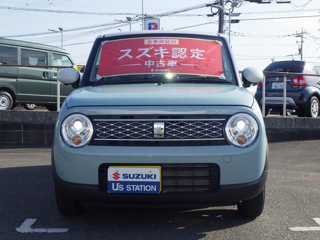 アルトラパン Ｘ　５型　全方位モニター用カメラ　スズキセーフティサポート　ＬＥＤヘッドランプ　アルミホイール　フロアマット付き　２トーンルーフ（2枚目）