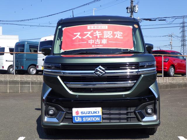 ＨＹＢＲＩＤ　ＸＳ　全方位モニター付９インチナビ　スズキコネクト　両側電動スライドドア　電子パーキング　衝突被害軽減システム　盗難防止システム（画像2）