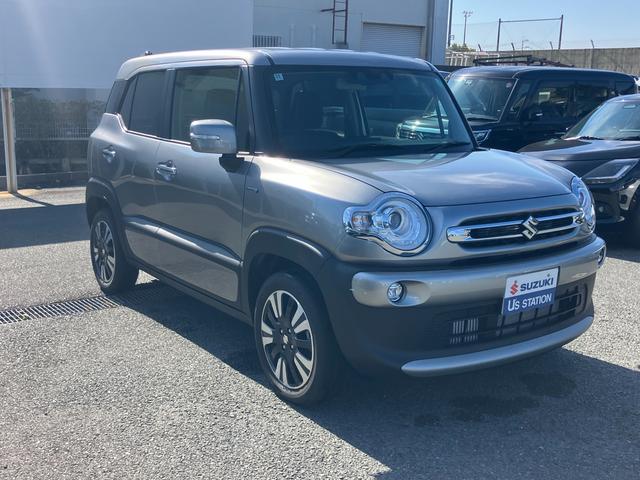 クロスビー HYBRID MZ 4型 ターボ ACC オートライト オートライト プッシュスタート シートヒーター オートエアコン 衝突被害軽減システム 横滑り防止機能 衝突安全ボディ 盗難防止システム アイドリングストップ アダプティブクルーズコントロール(5枚目)