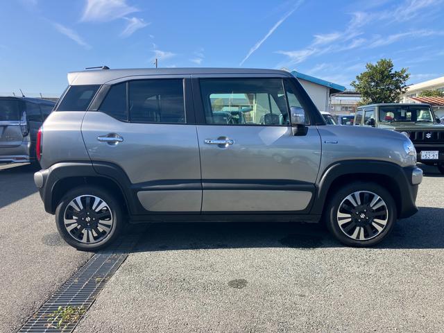 クロスビー HYBRID MZ 4型 ターボ ACC オートライト オートライト プッシュスタート シートヒーター オートエアコン 衝突被害軽減システム 横滑り防止機能 衝突安全ボディ 盗難防止システム アイドリングストップ アダプティブクルーズコントロール(6枚目)