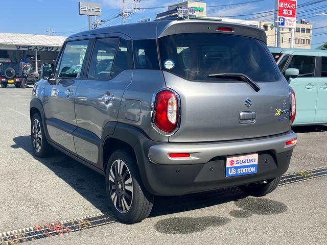 クロスビー HYBRID MZ 4型 ターボ ACC オートライト オートライト プッシュスタート シートヒーター オートエアコン 衝突被害軽減システム 横滑り防止機能 衝突安全ボディ 盗難防止システム アイドリングストップ アダプティブクルーズコントロール(8枚目)