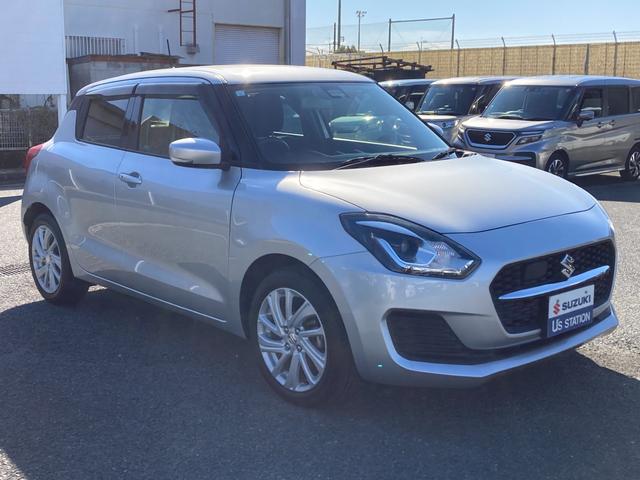 スイフト ＸＧ　２型　ＣＤプレイヤー　ＡＣＣ　ブラインドスポットモニタ　オートライト　シートヒーター　プッシュスタート　オートエアコン　衝突被害軽減システム　横滑り防止機能　衝突安全ボディ　盗難防止システム　アダプティブクルーズコントロール　ブラインドスポットモニター（6枚目）