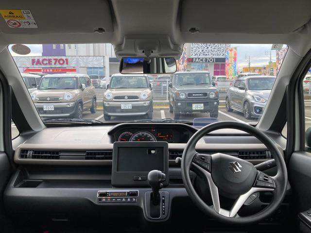 ワゴンR HYBRID FX-S 4型 ACC シートヒーター CVT オートライト プッシュスタート シートヒーター オートエアコン 衝突被害軽減システム 横滑り防止機能 衝突安全ボディ 盗難防止システム アダプティブクルーズコントロール 全方位カメラ アンブレラホルダ(47枚目)