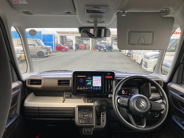 スペーシア ＨＹＢＲＩＤ　Ｘ　ナビ　全方位カメラ　両側パワスラ　コネクト　オートライト　Ｂｌｕｅｔｏｏｔｈ　スライドドア　純正ナビ　プッシュスタート　シートヒーター　オートエアコン　衝突被害軽減システム　横滑り防止機能　衝突安全ボディ　盗難防止システム　スズキコネクト通信機（58枚目）