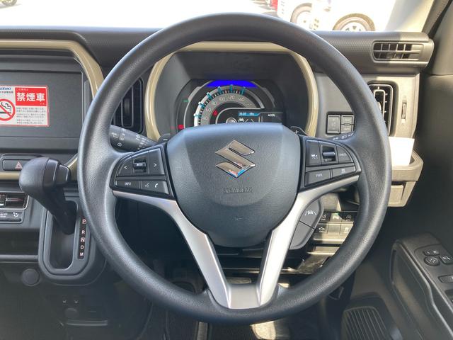 ハスラー ＨＹＢＲＩＤ　Ｇターボ　３型　２トーン　ＬＥＤヘッドライト　オートライト　プッシュスタート　シートヒーター　オートエアコン　衝突被害軽減システム　アイドリングストップ　横滑り防止機能　衝突安全ボディ　盗難防止システム　アダプティブクルーズコントロール（25枚目）