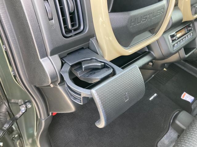 ハスラー ＨＹＢＲＩＤ　Ｇターボ　３型　２トーン　ＬＥＤヘッドライト　オートライト　プッシュスタート　シートヒーター　オートエアコン　衝突被害軽減システム　アイドリングストップ　横滑り防止機能　衝突安全ボディ　盗難防止システム　アダプティブクルーズコントロール（44枚目）