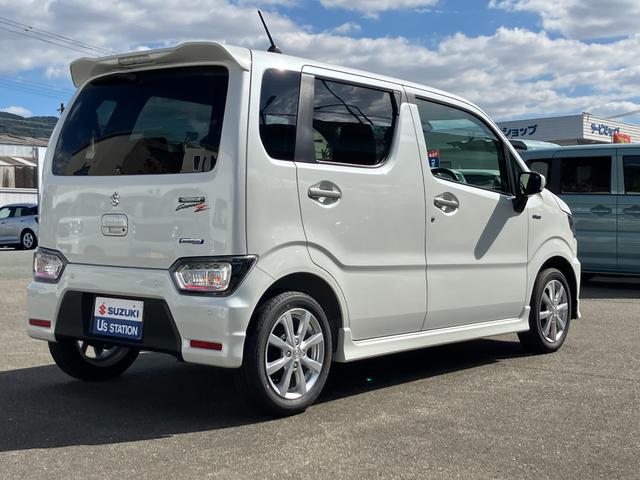 ワゴンRカスタムZ HYBRID ZX 4型/サポカー 衝突安全ボディ 衝突被害軽減システム アイドリングストップ プッシュスタート オーディオレス オートライト オートエアコン シートヒーター 盗難防止システム(36枚目)