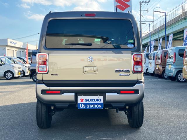 ハスラー Ｊスタイル／サポカー　衝突安全ボディ　衝突被害軽減システム　全方位モニター付メモリーナビ　ドライブレコーダー　ＥＴＣ　アイドリングストップ　プッシュスタート　オートライト　シートヒーター　オートエアコン　盗難防止システム（8枚目）