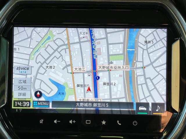 ハスラー Ｊスタイル／サポカー　衝突安全ボディ　衝突被害軽減システム　全方位モニター付メモリーナビ　ドライブレコーダー　ＥＴＣ　アイドリングストップ　プッシュスタート　オートライト　シートヒーター　オートエアコン　盗難防止システム（12枚目）