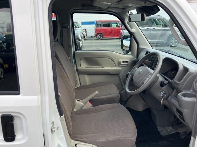 エブリイ PC 6型 バックアイカメラ付ディスプレイ装着車/サポカー デュアルカメラブレーキサポート│LEDヘッドランプ│12インチホイールキャップ│ウレタンステアリングホイール│マニュアルエアコン(17枚目)