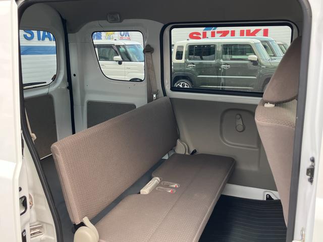 エブリイ PC 6型 バックアイカメラ付ディスプレイ装着車/サポカー デュアルカメラブレーキサポート│LEDヘッドランプ│12インチホイールキャップ│ウレタンステアリングホイール│マニュアルエアコン(18枚目)