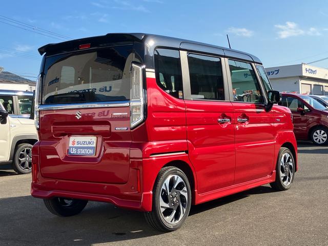 スペーシアカスタム カスタム HYBRID XS/フルLED/サポカー 衝突安全ボディ 衝突被害軽減システム オーディオレス アイドリングストップ プッシュスタート 後席両側電動スライドドア オートエアコン シートヒーター 盗難防止システム(32枚目)